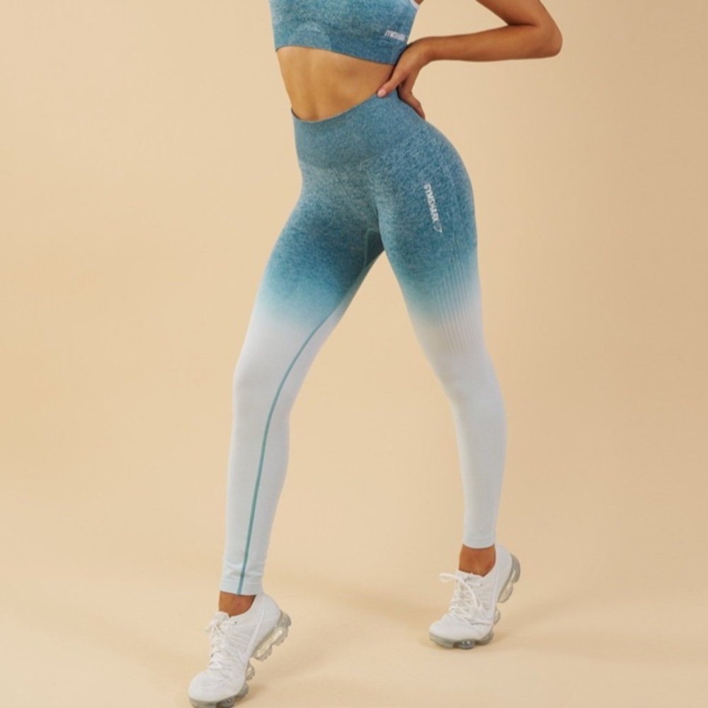 Gym shark ombré leggings